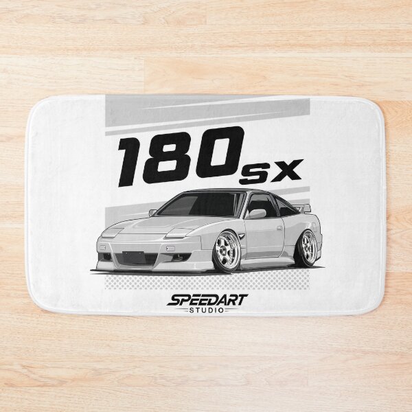 Item preview, Retro wžWhite 180SX – Street Legend  designed and sold by SpeedArtStudio.