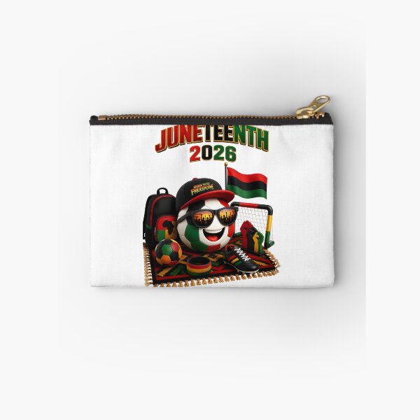 Item preview, Juneteenth 2026 Soccer Ball Cartoon – Freedom Football Design designed and sold by ArtSpark Studio.
