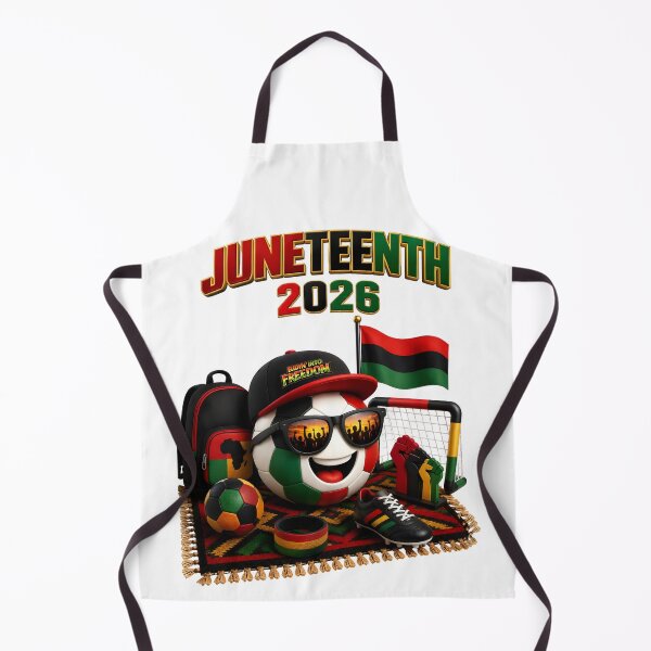 Item preview, Juneteenth 2026 Soccer Ball Cartoon – Freedom Football Design designed and sold by ArtSpark Studio.