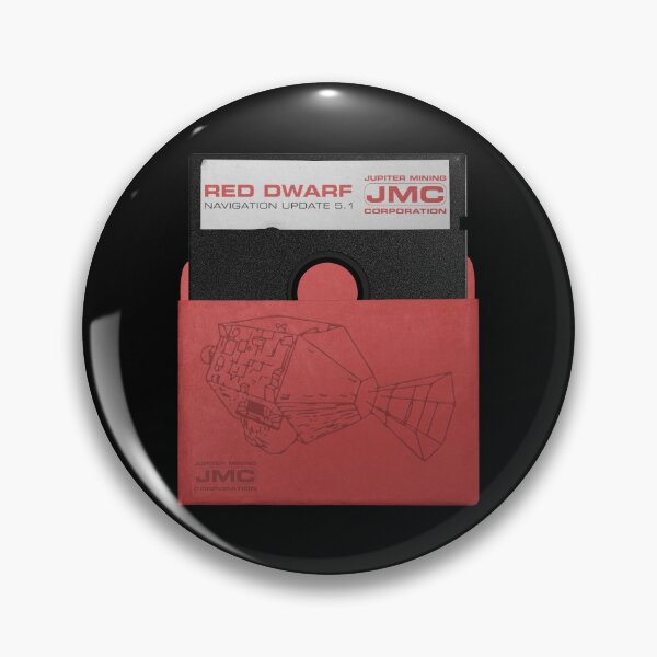 Item preview, Red Dwarf JMC Floppy Disk designed and sold by iconikit.