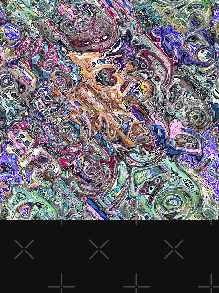 Abstract Melted Colors by perkinsdesigns