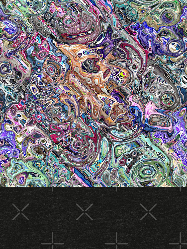 Abstract Melted Colors by perkinsdesigns