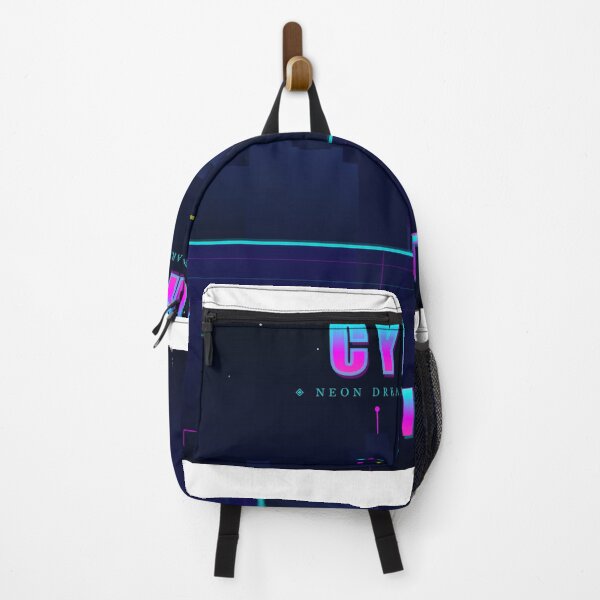 Item preview, Cyber City 80s Vaporwave Neon Skyline Night Reflection designed and sold by Mega-Shopping.