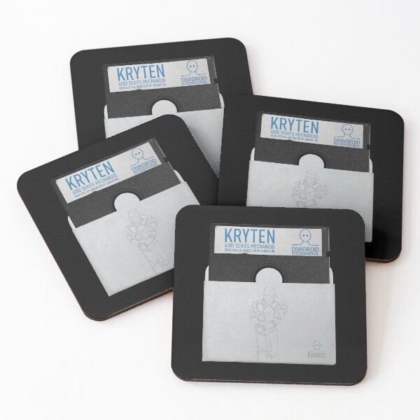 Item preview, Red Dwarf Kryten Floppy Disk designed and sold by iconikit.