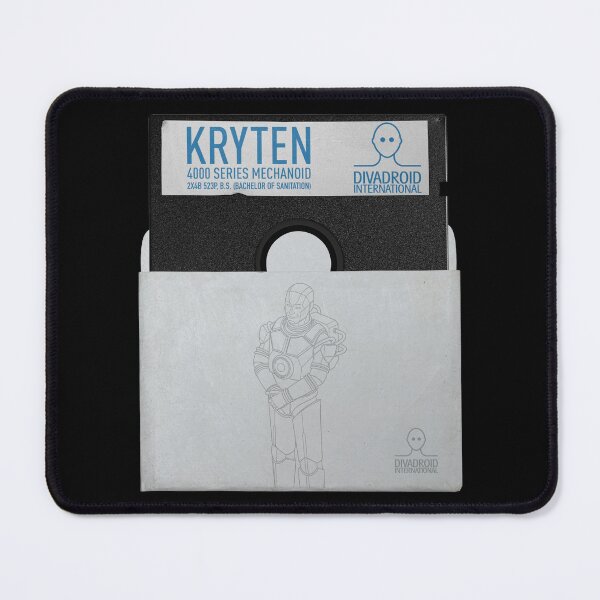 Item preview, Red Dwarf Kryten Floppy Disk designed and sold by iconikit.