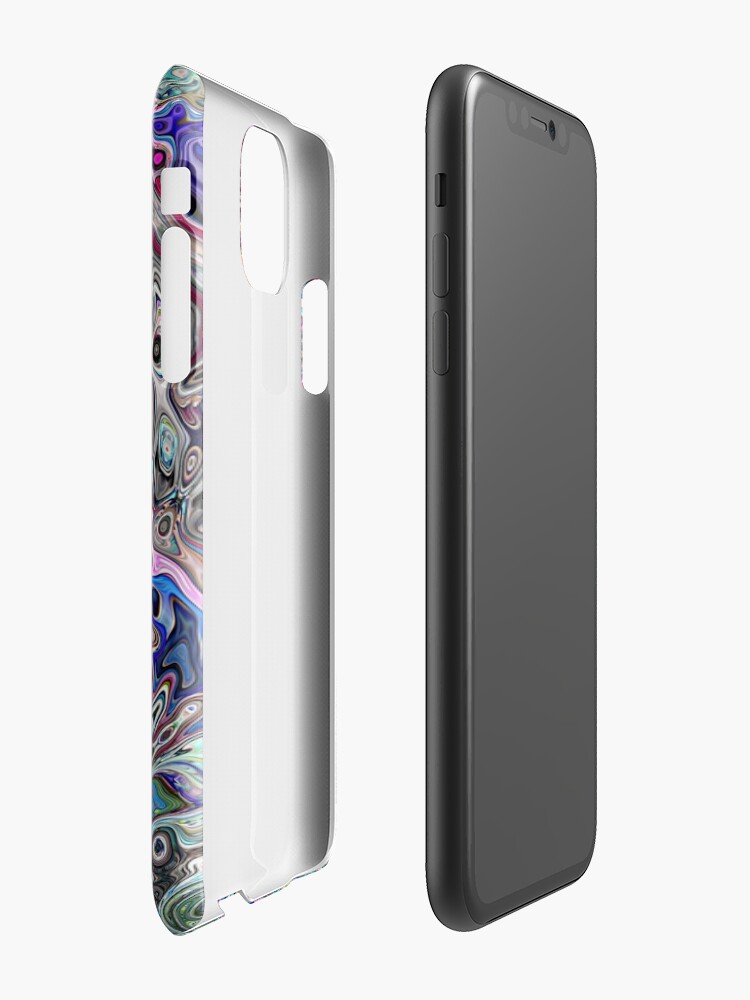Alternate view of Abstract Melted Colors iPhone Case & Cover
