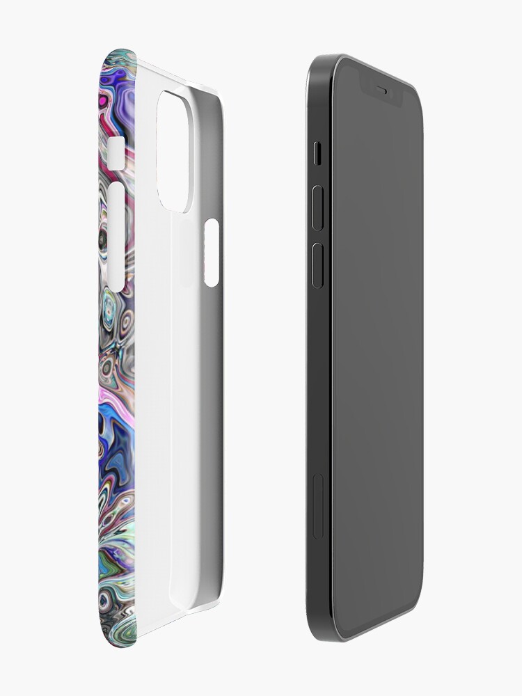 Alternate view of Abstract Melted Colors iPhone Case & Cover