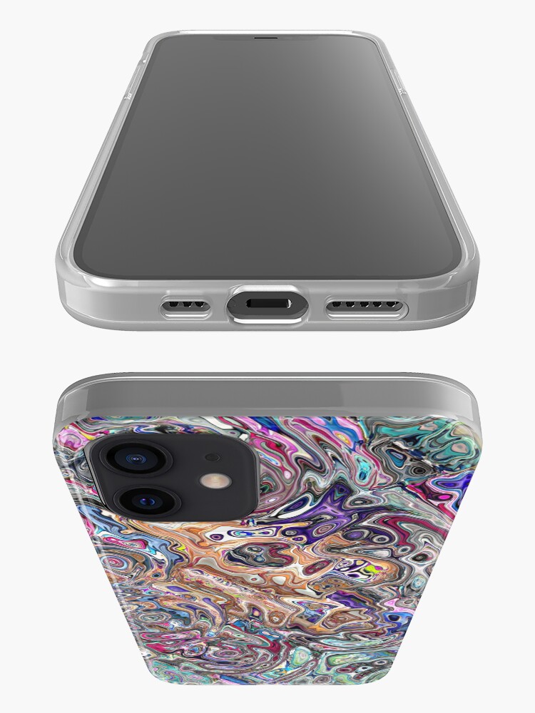 Alternate view of Abstract Melted Colors iPhone Case & Cover
