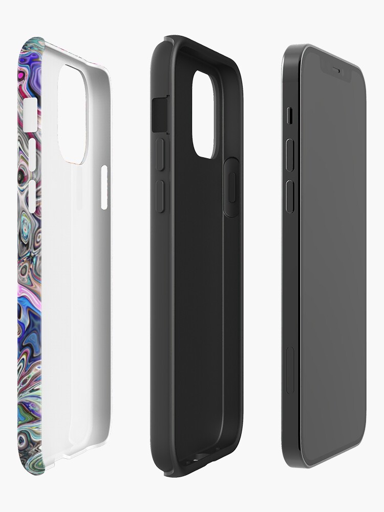Alternate view of Abstract Melted Colors iPhone Case & Cover