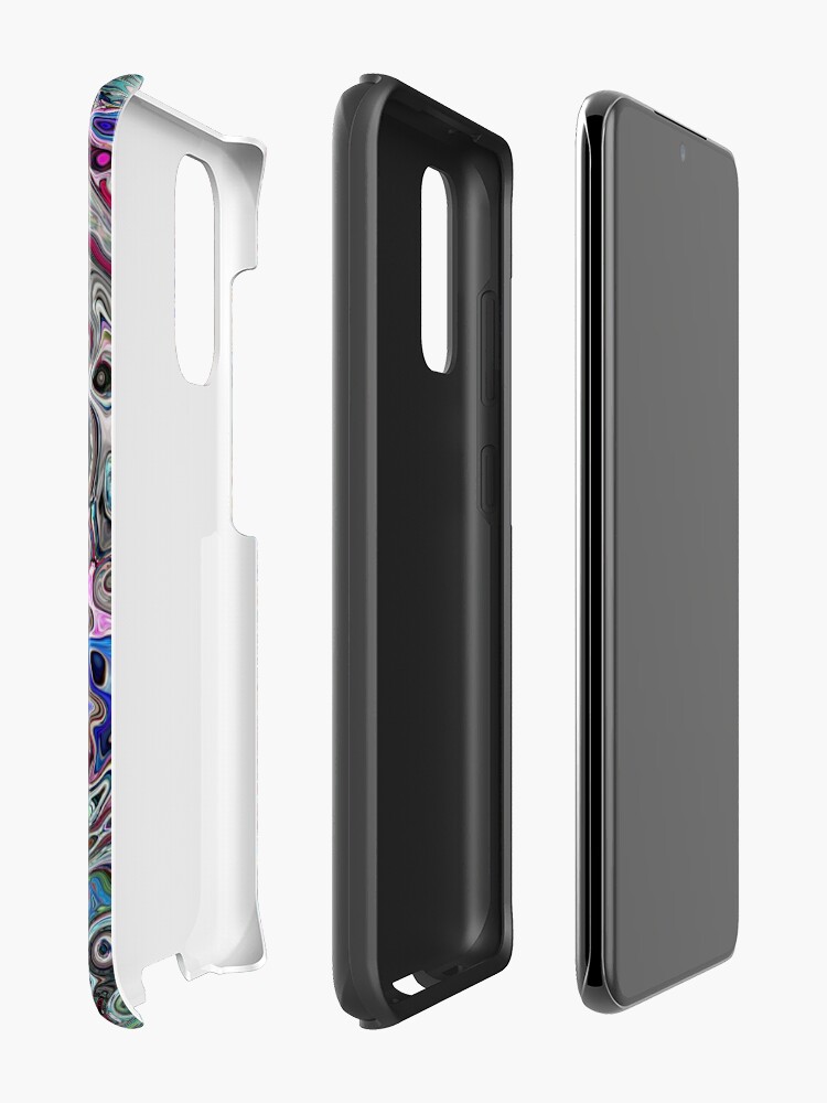 Alternate view of Abstract Melted Colors Case & Skin for Samsung Galaxy