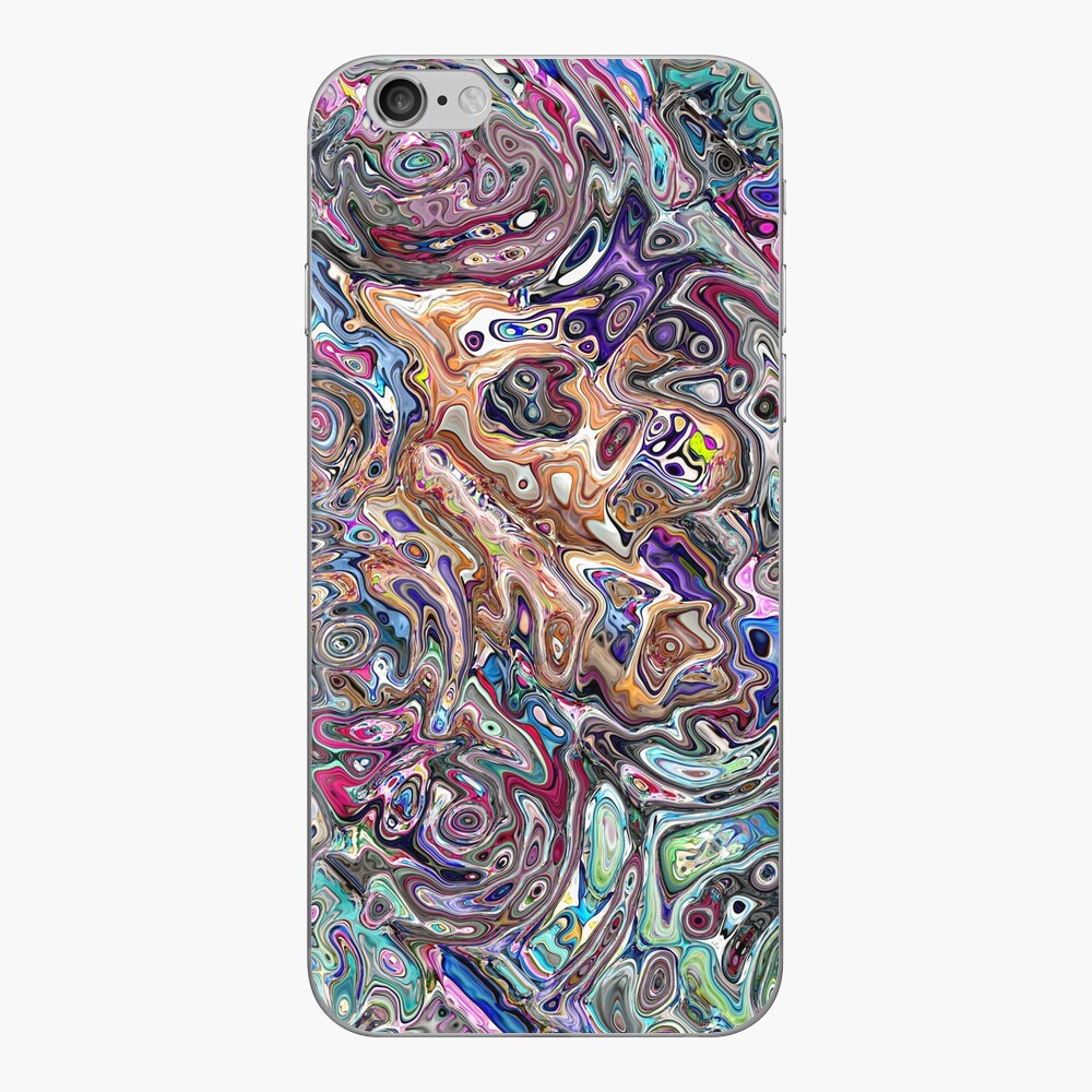Abstract Melted Colors iPhone Skin