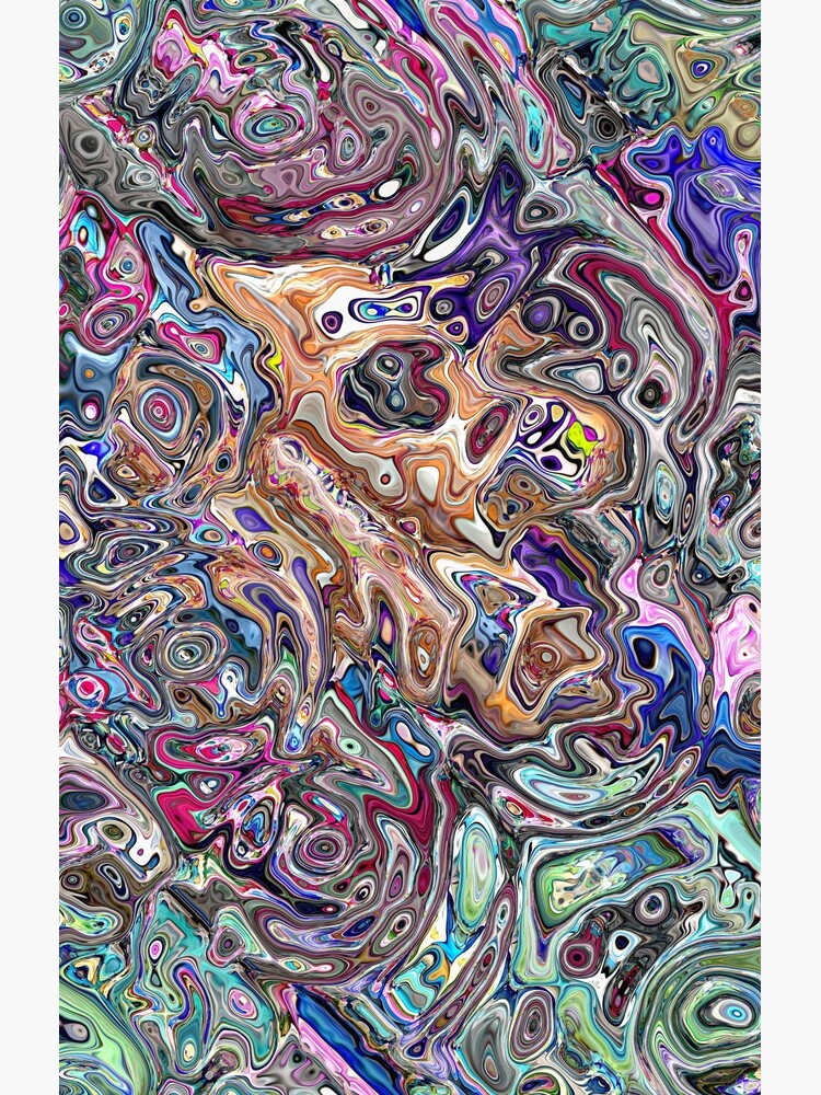 Abstract Melted Colors by perkinsdesigns