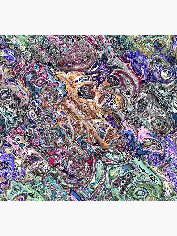 Abstract Melted Colors by perkinsdesigns