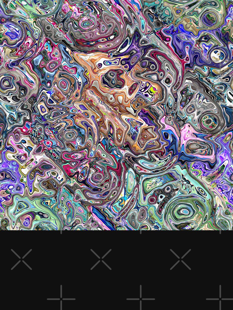 Abstract Melted Colors by perkinsdesigns