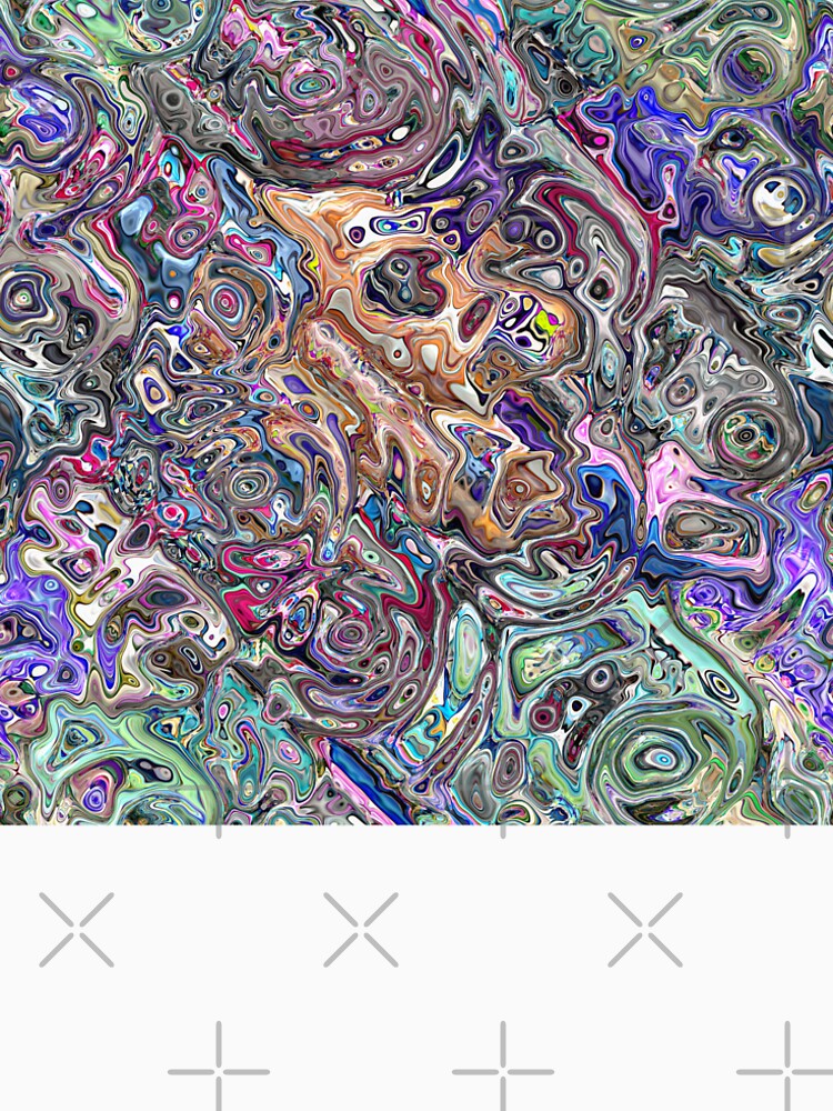 Abstract Melted Colors by perkinsdesigns