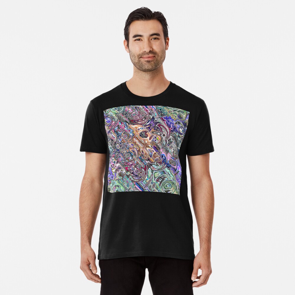 Abstract Melted Colors Premium T-Shirt