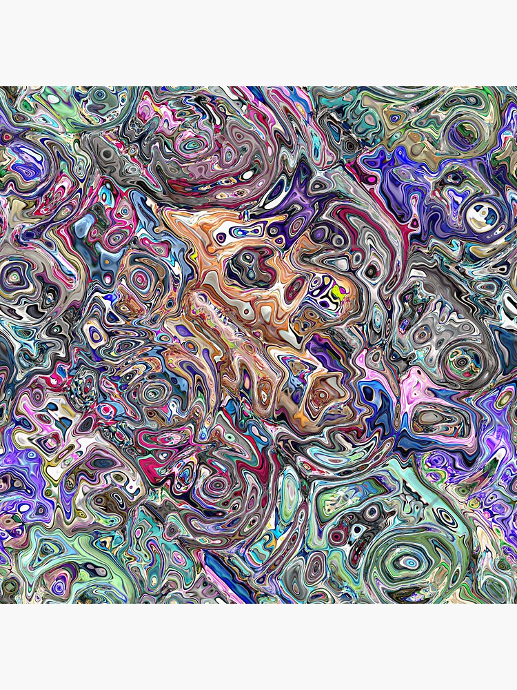 Abstract Melted Colors by perkinsdesigns