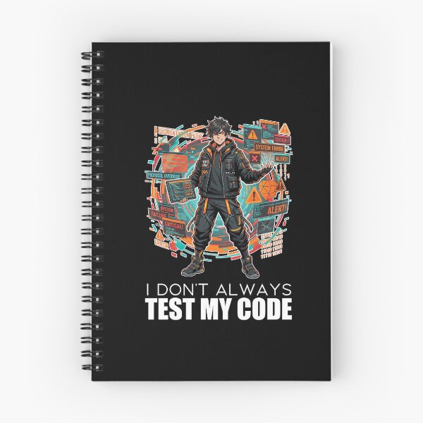 Item preview, Cyberpunk Software Engineer - I Dont Always Test My Code - Anime Humor designed and sold by Osmose-Studio.