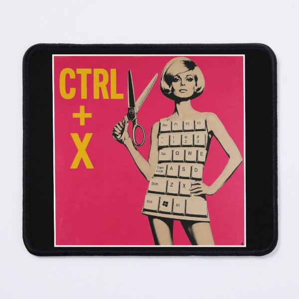 Item preview, Pop Art Keyboard Shortcuts: CTRL+X designed and sold by SHELOPS.