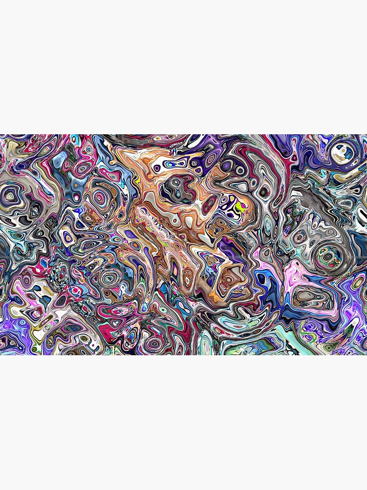 Abstract Melted Colors by perkinsdesigns
