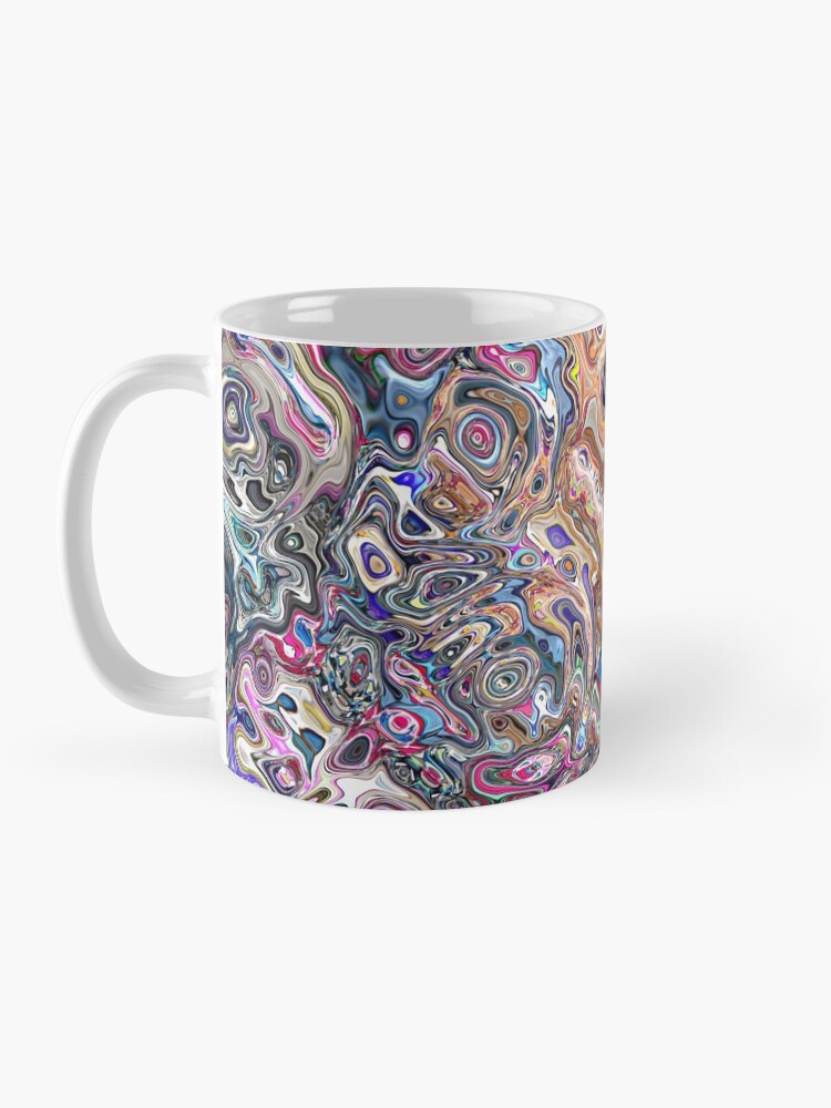 Alternate view of Abstract Melted Colors Mug