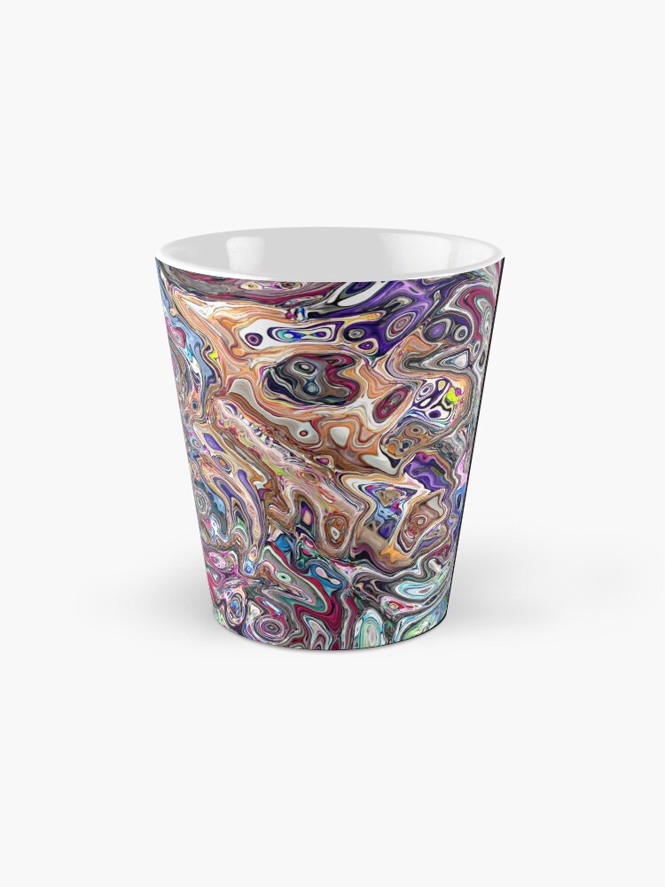 Alternate view of Abstract Melted Colors Mug