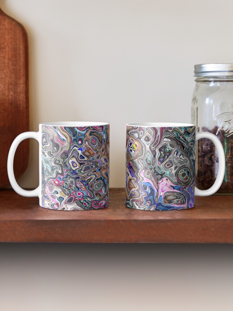 Alternate view of Abstract Melted Colors Mug