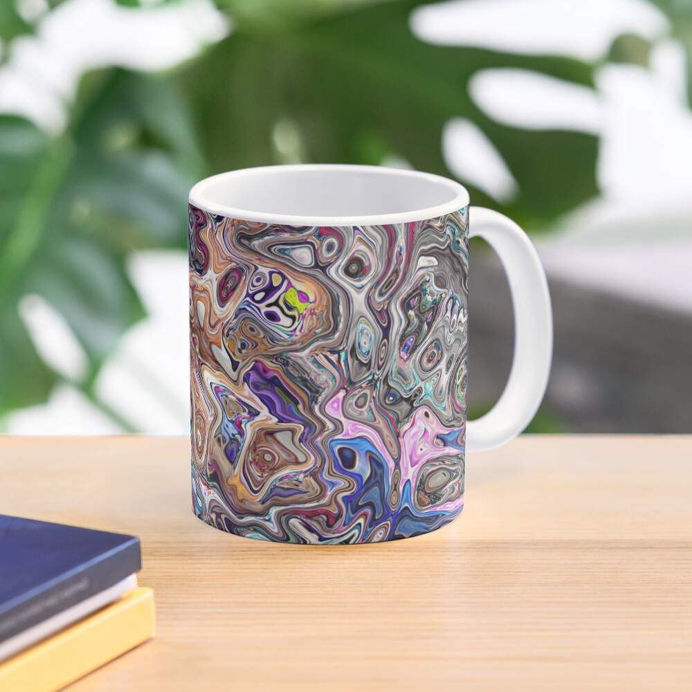 Abstract Melted Colors Mug