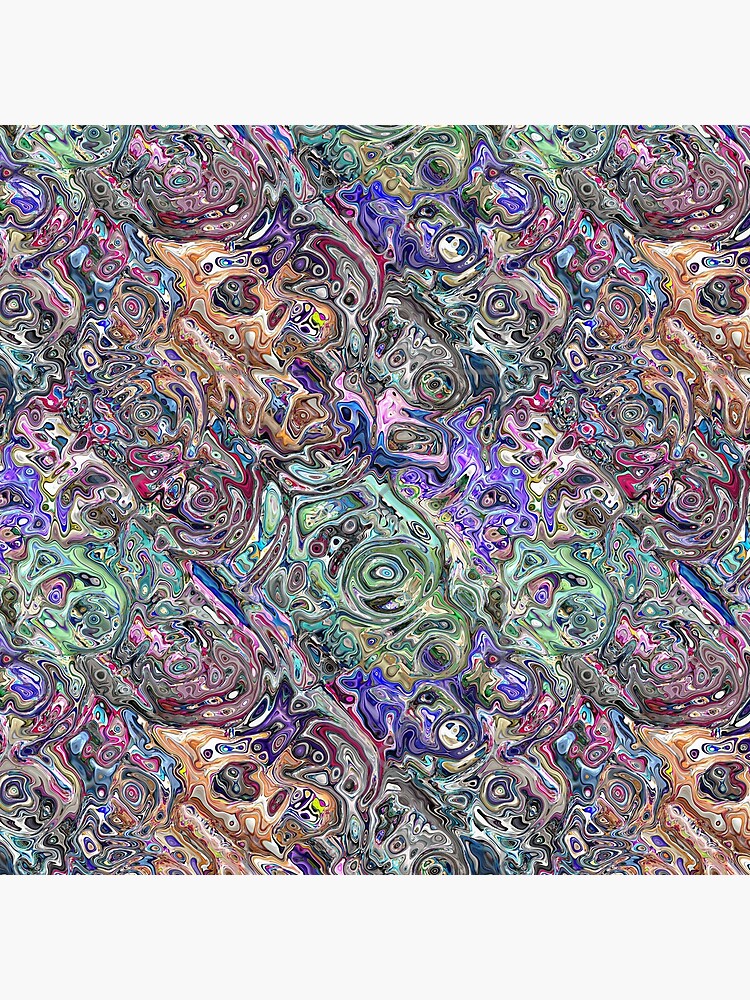 Abstract Melted Colors by perkinsdesigns