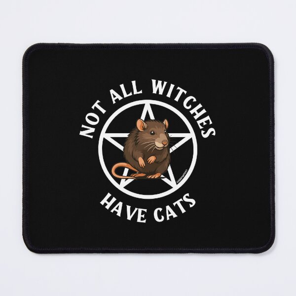 Item preview, Not All Witches Have Cats Rat Lover Cheeky Witch® designed and sold by cheekywitch.