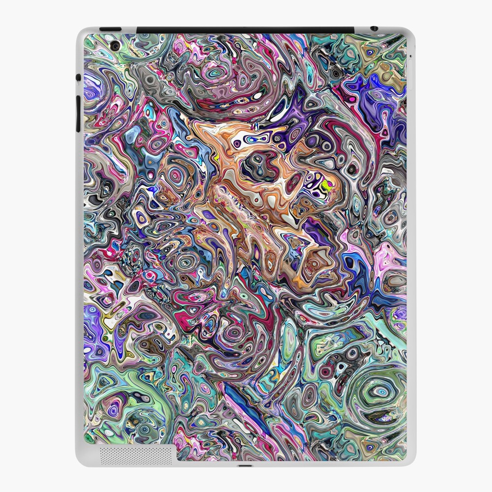 Abstract Melted Colors iPad Case & Skin