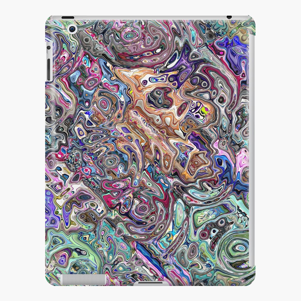Abstract Melted Colors iPad Case & Skin