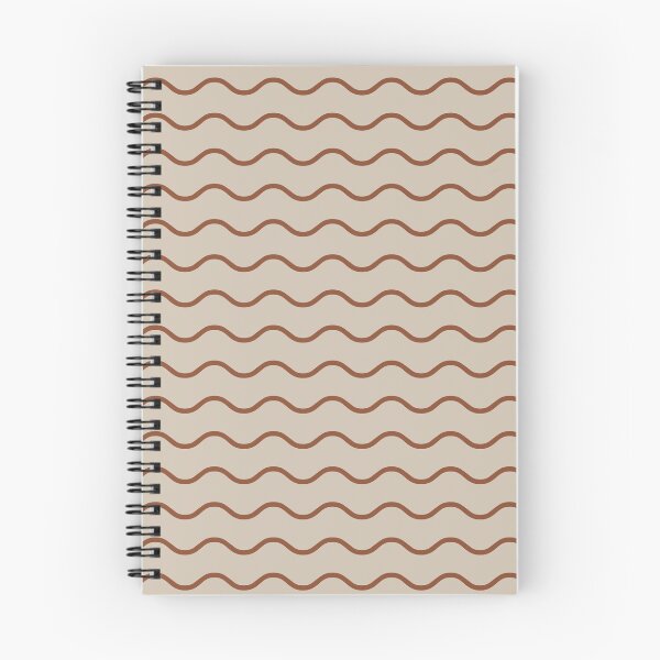 Item preview, Sand And Copper Waves Pattern designed and sold by pattern-archive.