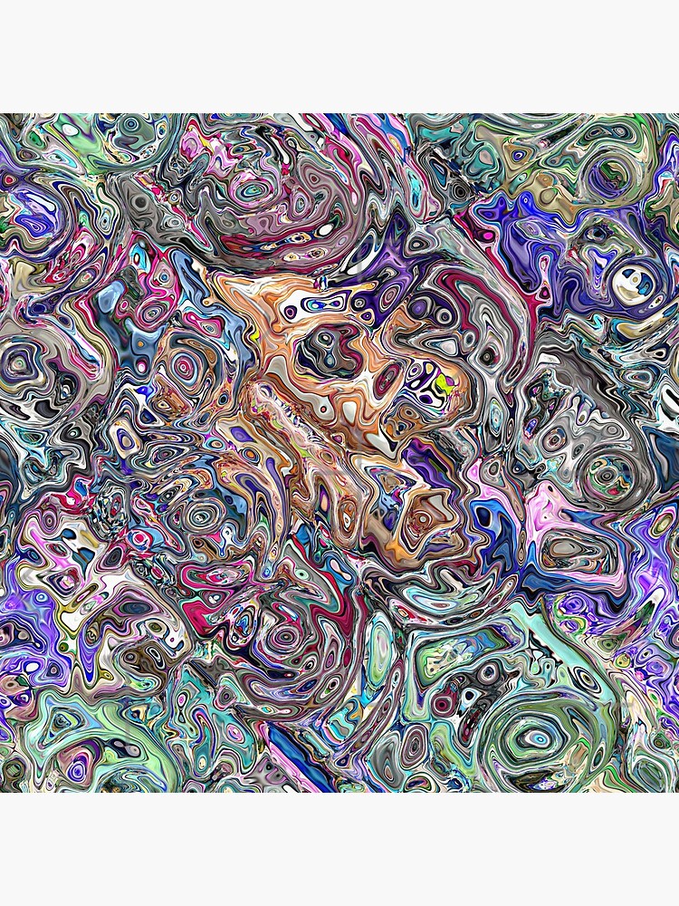Abstract Melted Colors by perkinsdesigns