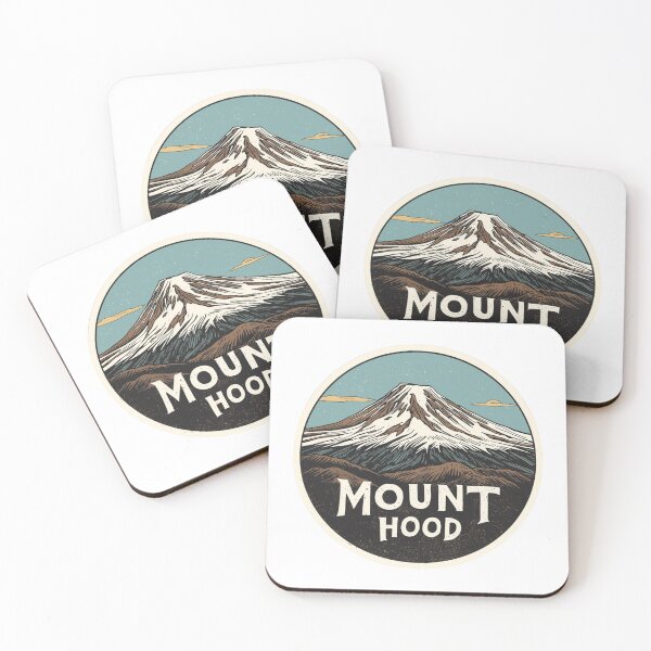 Item preview, Mount Hood Oregon Vintage Badge  designed and sold by PamLeeDesign.