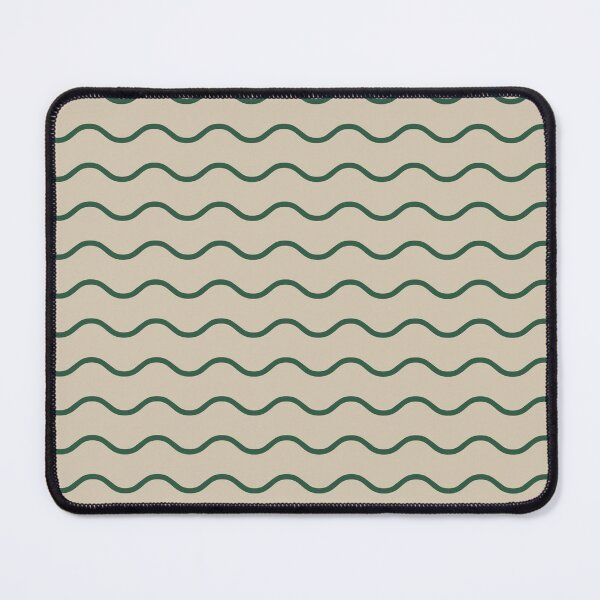 Item preview, Sand And Green Waves Pattern designed and sold by pattern-archive.