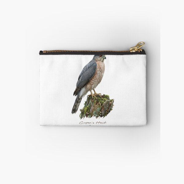 Item preview, Cooper's Hawk on Mossy Stump designed and sold by Takeda-art.