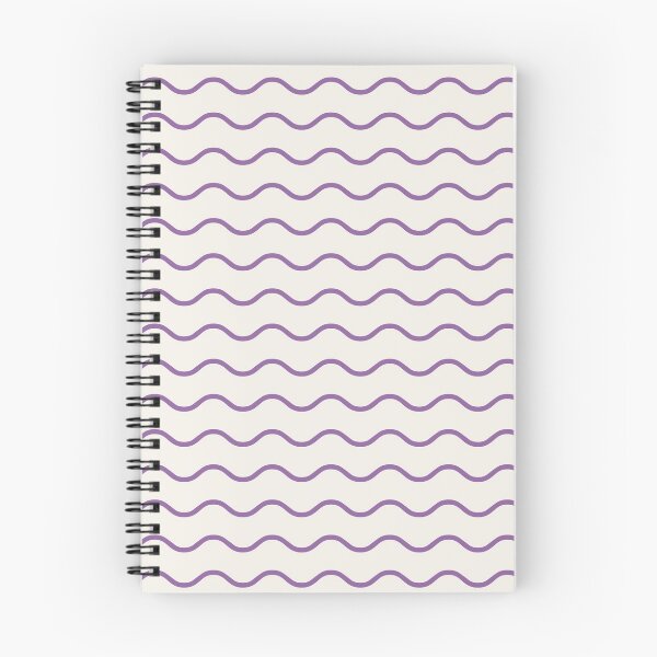 Item preview, Cream And Purple Waves Pattern designed and sold by pattern-archive.