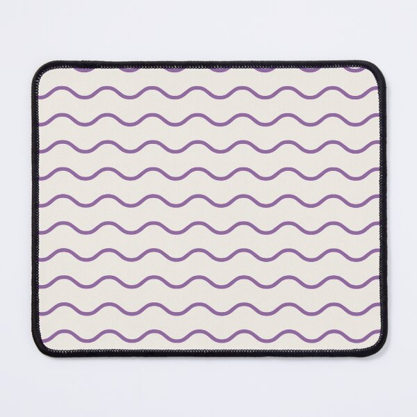 Item preview, Cream And Purple Waves Pattern designed and sold by pattern-archive.