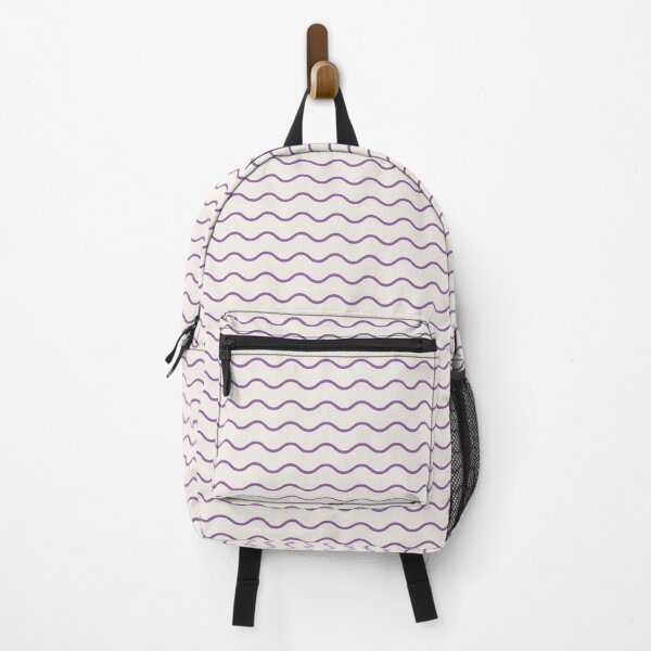 Item preview, Cream And Purple Waves Pattern designed and sold by pattern-archive.