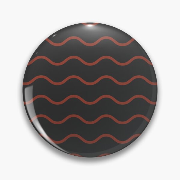 Item preview, Charcoal And Rust Waves Pattern designed and sold by pattern-archive.