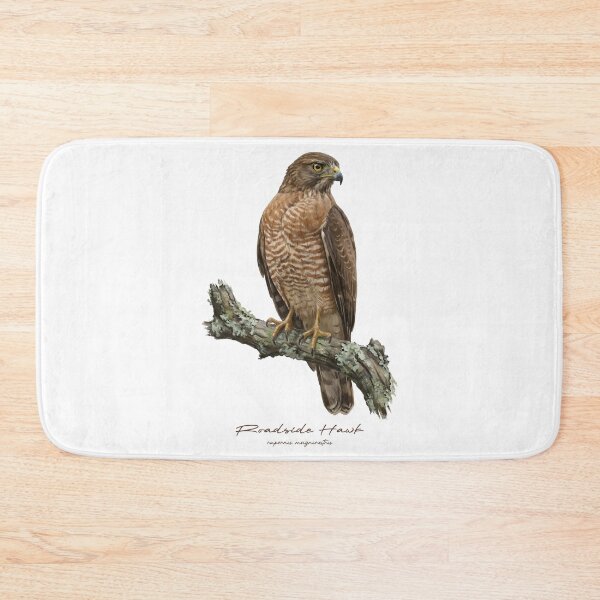Item preview, Roadside Hawk on Rustic Branch designed and sold by Takeda-art.