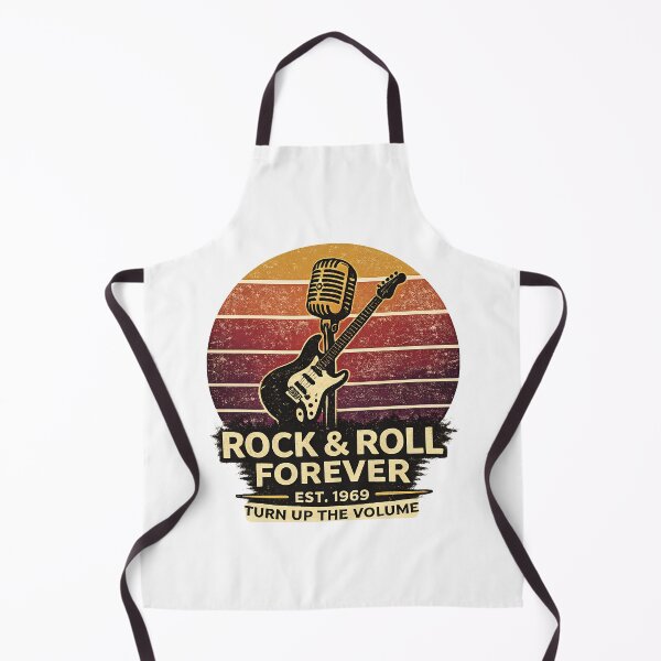 Item preview, Rock & Roll Forever Retro Music Tee designed and sold by Epic Wear Store.