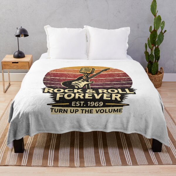 Item preview, Rock & Roll Forever Retro Music Tee designed and sold by Epic Wear Store.