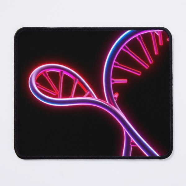 Item preview, Neon DNA on a Black Background designed and sold by RAISC.