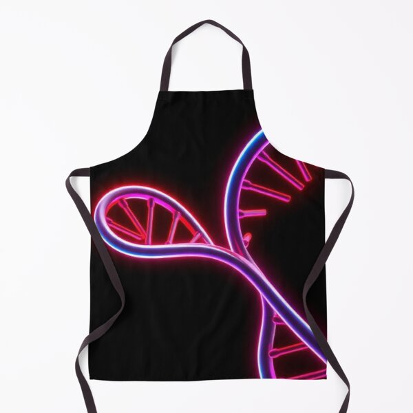 Item preview, Neon DNA on a Black Background designed and sold by RAISC.