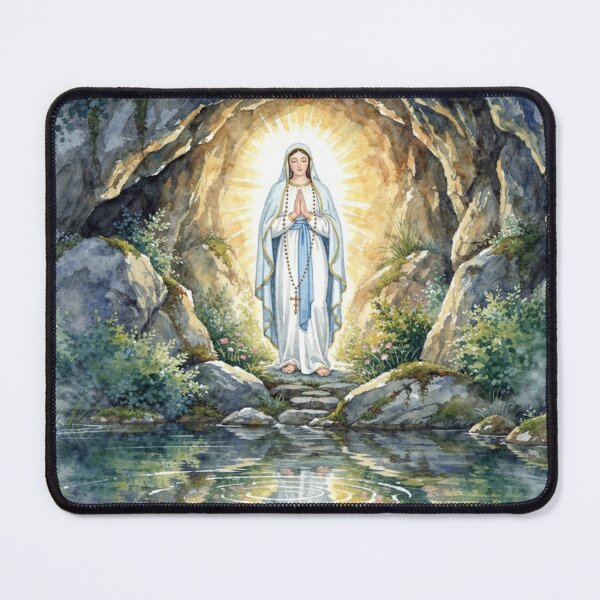 Item preview, Apparition of Our Lady of Lourdes designed and sold by jefboutique6150.