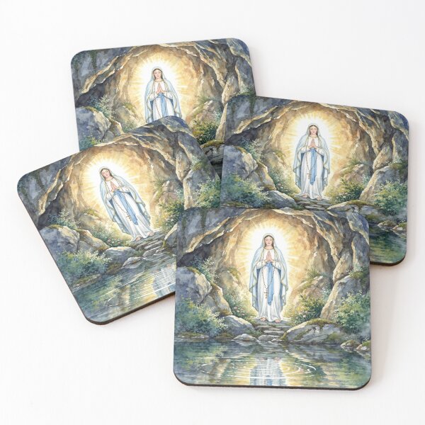 Item preview, Apparition of Our Lady of Lourdes designed and sold by jefboutique6150.