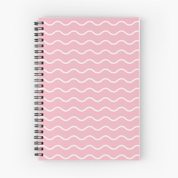 Item preview, Blush And White Waves Pattern designed and sold by pattern-archive.