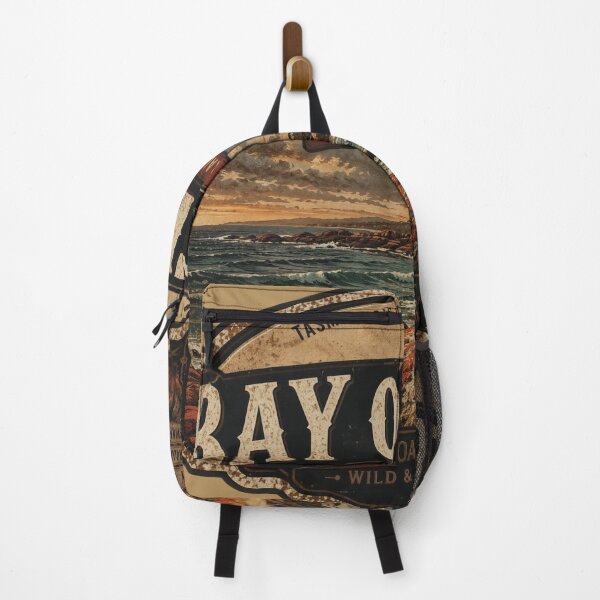 Item preview, Bay of Fires Tasmania Vintage Travel Sticker designed and sold by Random Designs.
